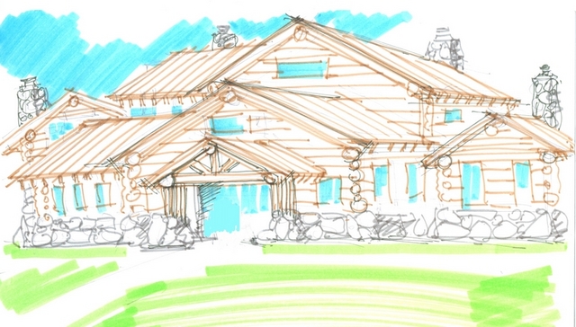 заказать проект коттеджа из бруса